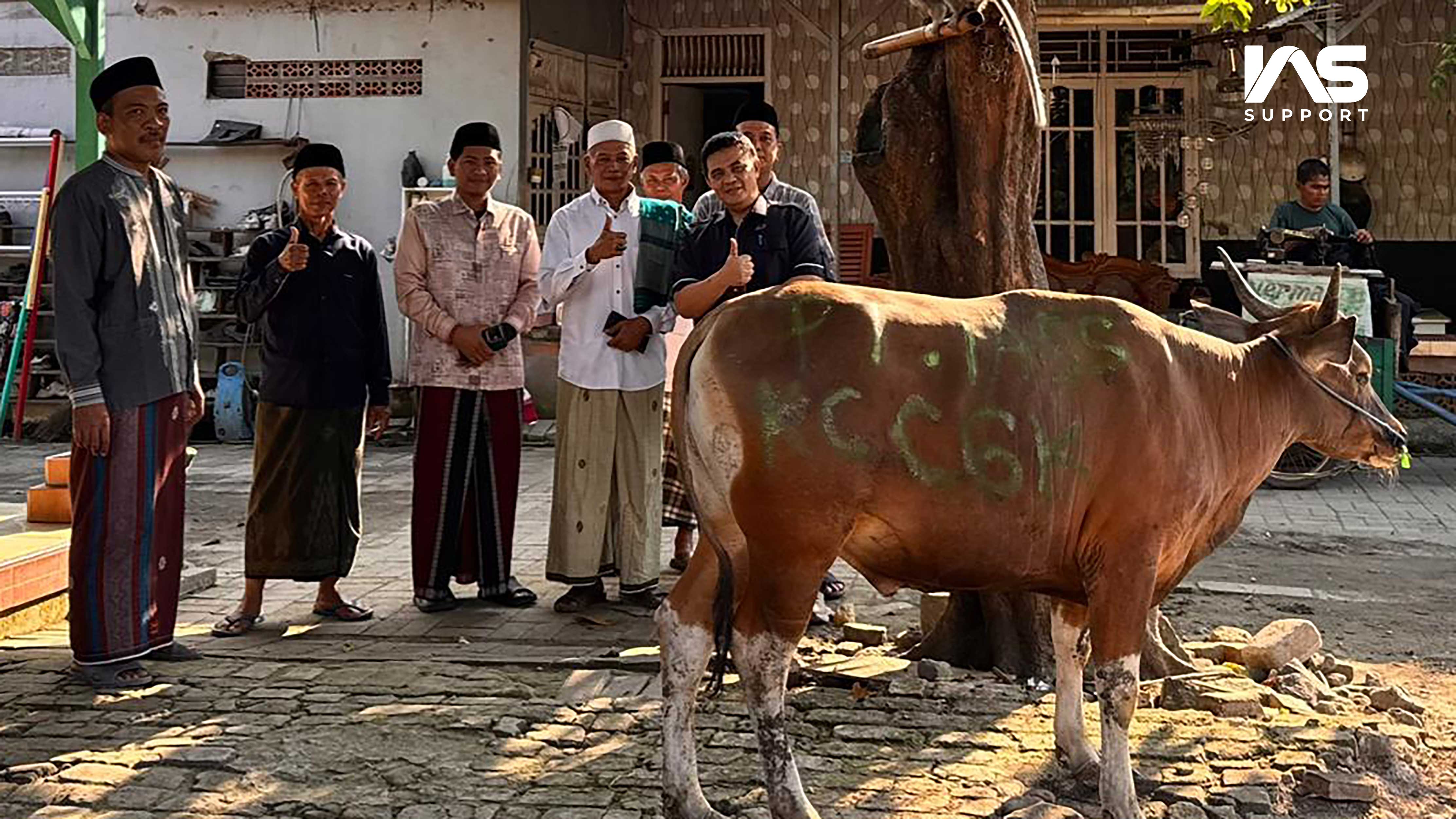PT IAS Support Indonesia Shares the Spirit of Eid al-Adha across Its Operational Branches