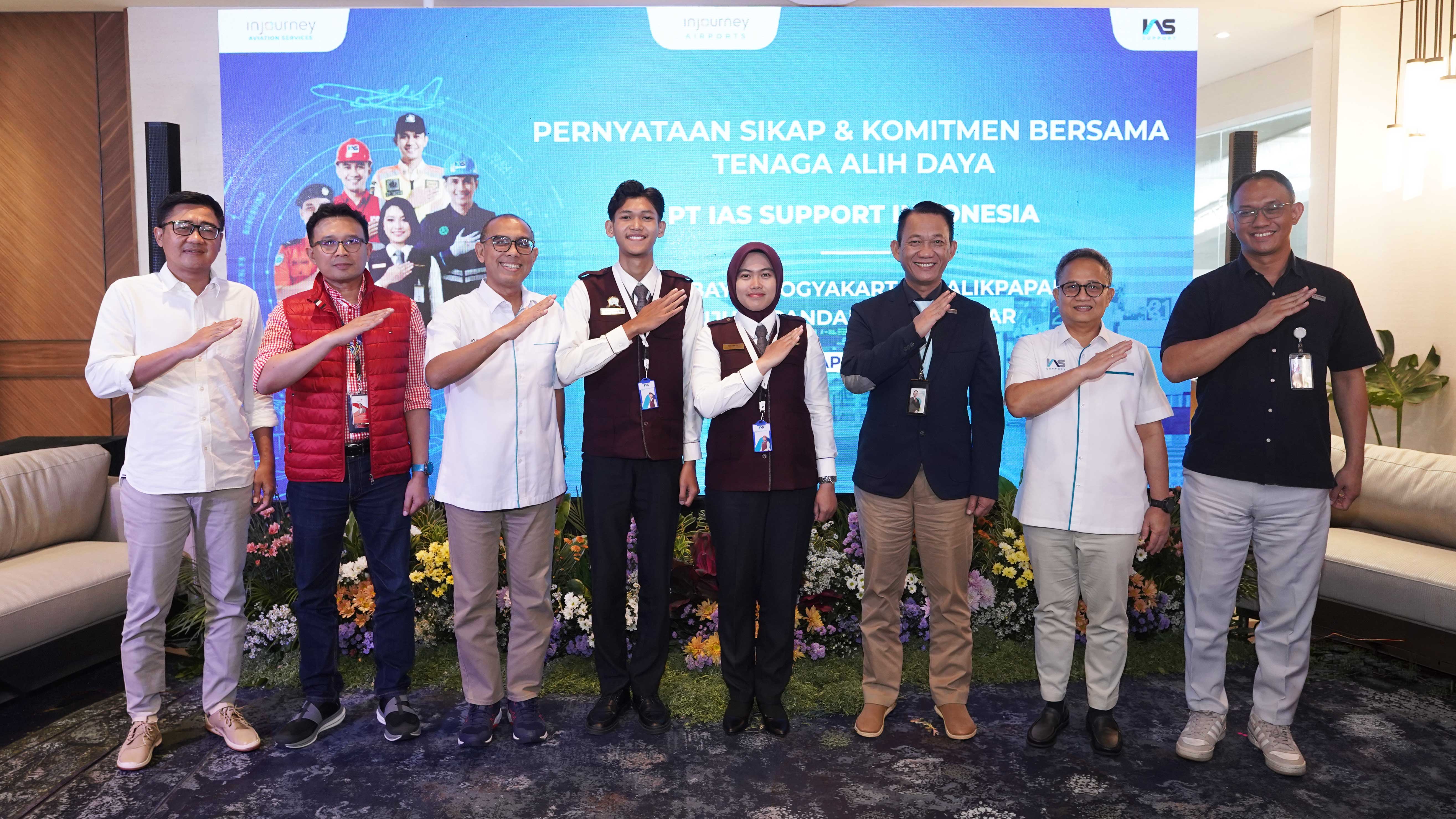 IAS Support Integrates 4,441 Manpower from Angkasa Pura Indonesia to Strengthen Airport Services