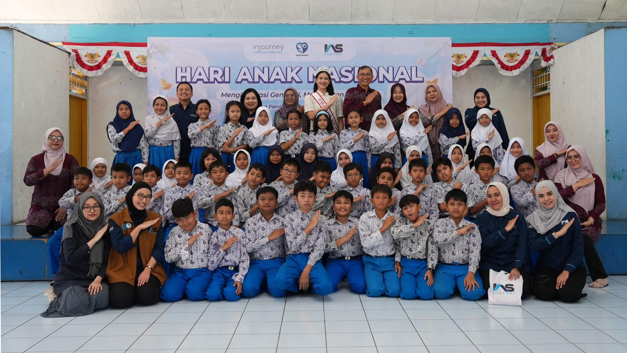 IAS Support Celebrates National Children’s Day through a Literacy Movement with Puteri Remaja Banten 2026