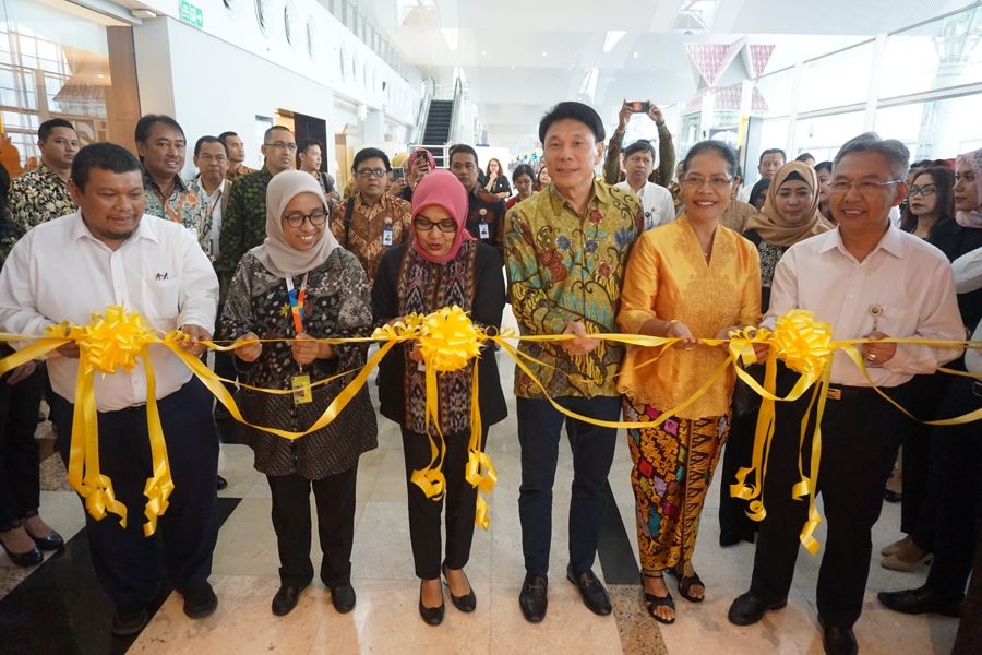 pt. angkasa pura solusi subsidiary of pt. angkasa pura ii (persero) launches saphire-bluesky premier lounge at kulanamu deli serdang international airport with check in assistance service