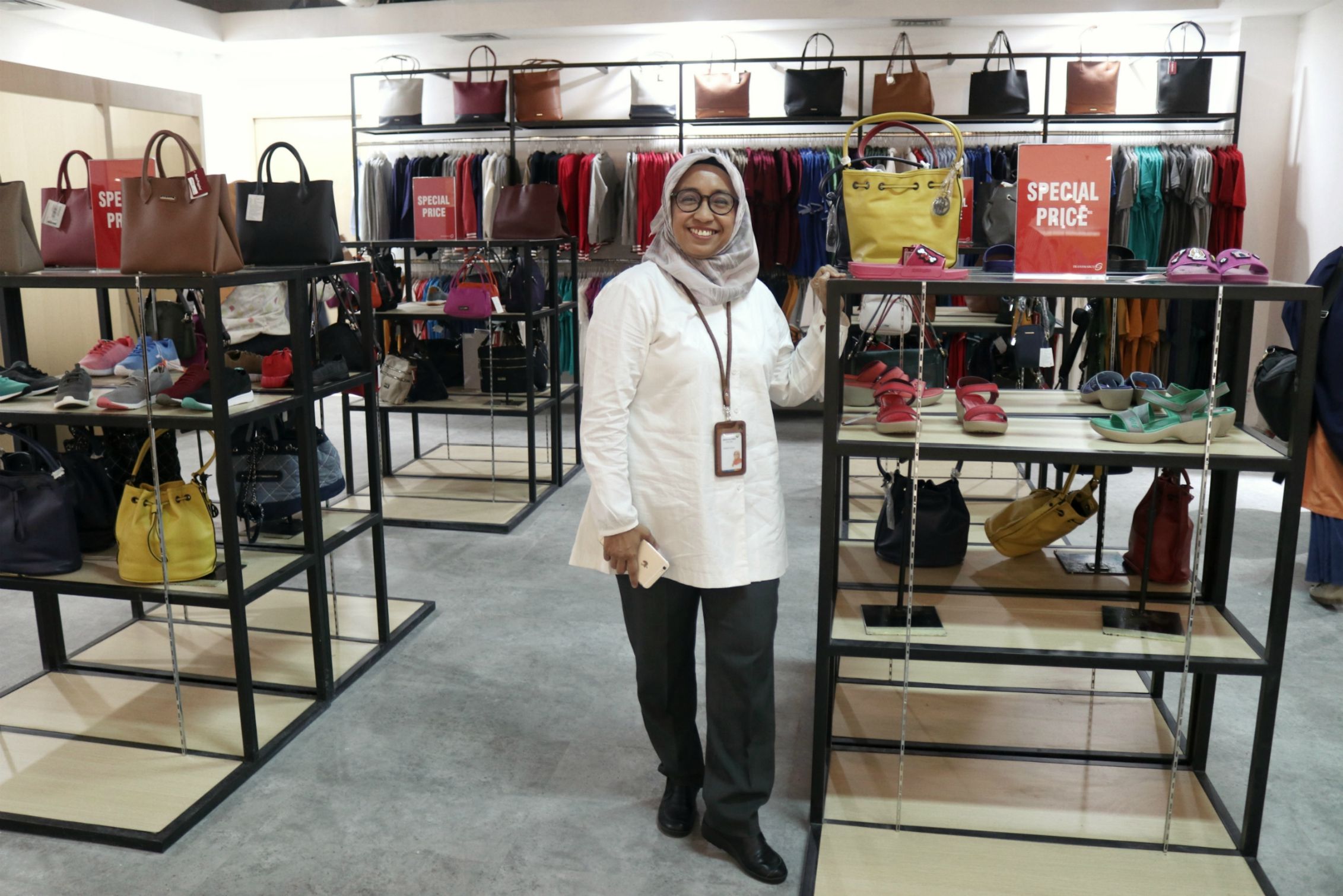 soft launching of branded sale at soekarno-hatta international airport